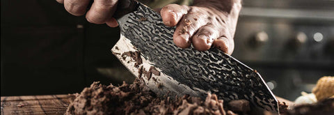 True TRU-FXK-1016 PrimalForge Rocker Butcher Knife