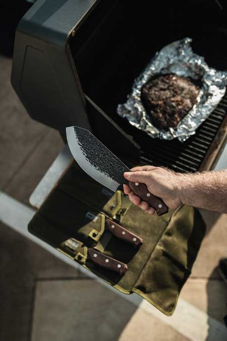 True TRU-FXK-1016 PrimalForge Rocker Butcher Knife