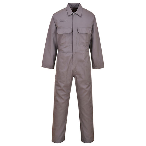 Portwest UBIZ1GRR Bizweld Work FR Coverall - Gray - R