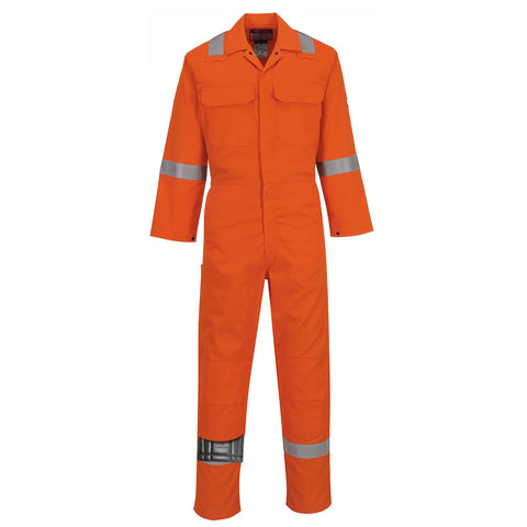 Portwest UBIZ5ORR Bizweld Work Iona FR Coverall - Orange - R