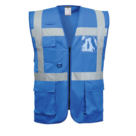 Portwest UF476RBR Iona Enhanced Executive Vest - Royal Blue - R