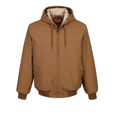 Portwest UFR48BRR DuraDuck Flame Quilt Lined FR Jacket - Brown - R