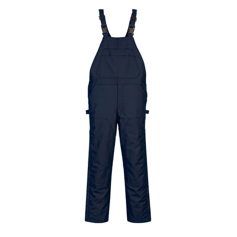 Portwest UFR49NAR DuraDuck Flame Quilt Lined FR Bib Overall - Navy - R