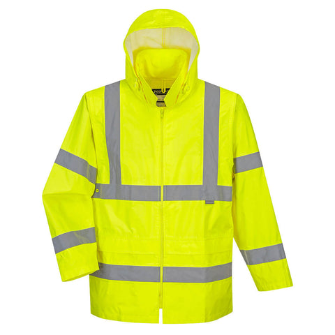 Portwest UH440YER Hi-Vis Rain Traffic Jacket - Yellow - R
