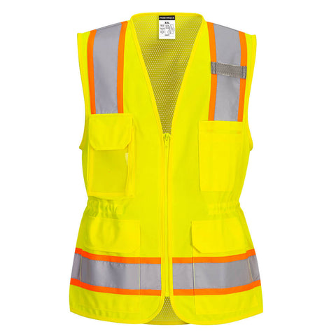Portwest US392YER Hi-Vis Women's Executive Vest - Yellow - R