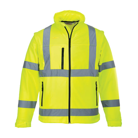 Portwest US428YER Hi-Vis 2-in-1 Softshell (3L) - Yellow - R