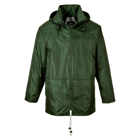 Portwest US440OGR Classic Rain Jacket - Olive Green - R