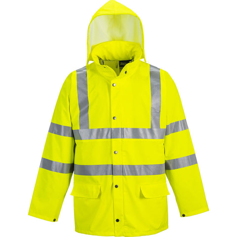 Portwest US491YER Sealtex Ultra Hi-Vis Rain Jacket - Yellow - R