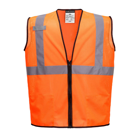 Portwest US580ORR Alabama Hi-Vis Band and Brace Vest - Orange - R