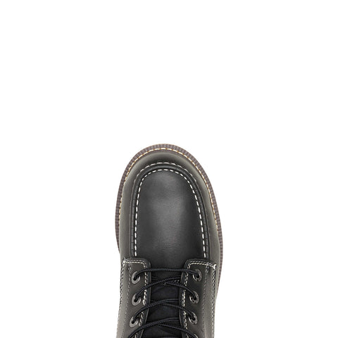 Wolverine W200147 Men's I-90 Durashocks® Moc-toe 6" Work Boot - Black/White