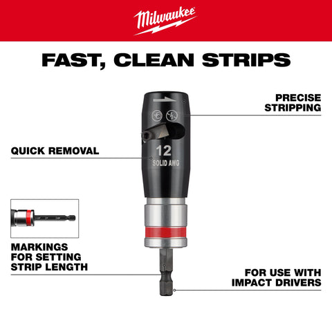 Milwaukee 48-32-6405 2PC SOLID WIRE STRIPPER SET