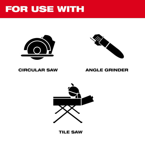 Milwaukee 49-93-9507 7" Standard Continuous Diamond Tile Blade