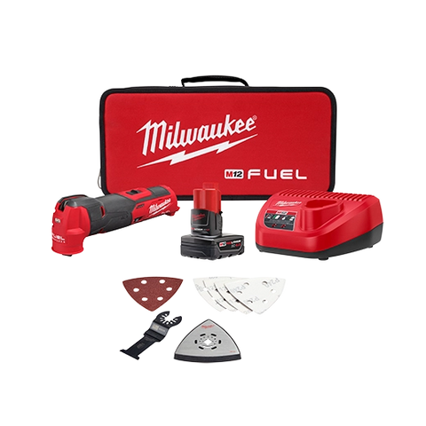 Milwaukee 2526-21XC M12 FUEL Oscillating Multi-Tool Kit