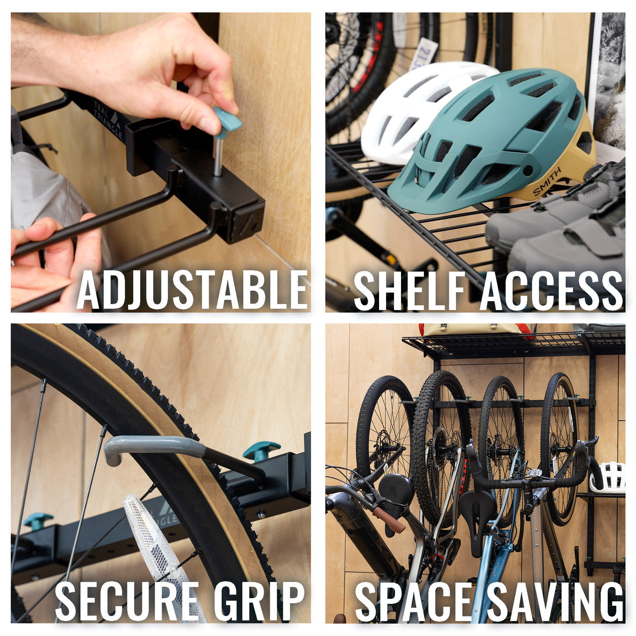 Teal Triangle G-Bike Pro | Wall Storage System – Way Source