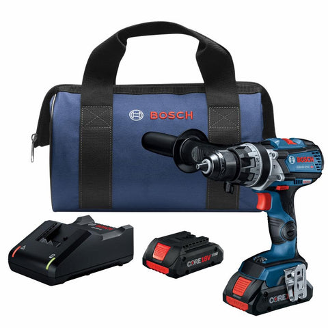 Bosch GSB18V-975CB25 18V 1/2 In. Hammer Drill/Driver Kit