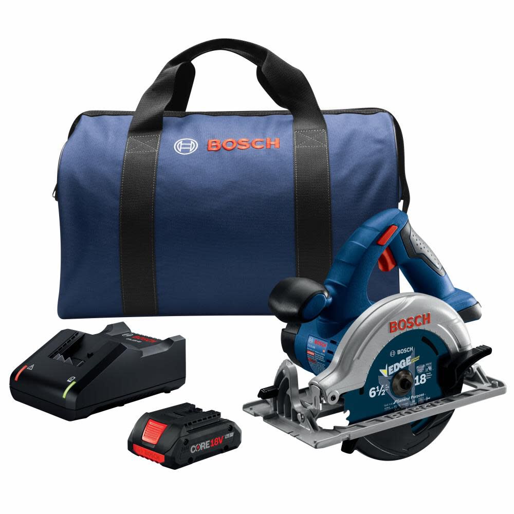 Bosch CCS180-B15 18V 6-1/2 In. Circular Saw Kit with (1) CORE18V