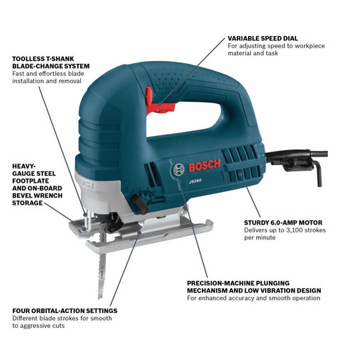 Bosch JS260 Top-Handle Jig Saw