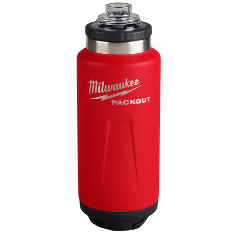 Milwaukee 48-22-8397R PACKOUT 36oz Insulated Bottle with Chug Lid