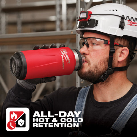 Milwaukee 48-22-8397R PACKOUT 36oz Insulated Bottle with Chug Lid