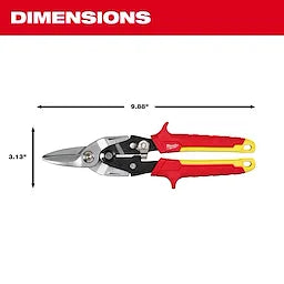 Milwaukee 48-22-4560 Straight Cutting Aviation Snips
