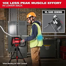 Milwaukee 5150-20 M18 FUEL™ Branch Conduit Bender w/ AUTO-ZERO™
