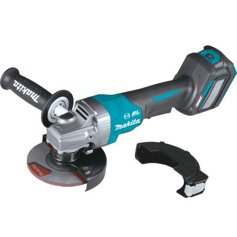 Makita GAG06Z 40V max XGT® 4-1/2” / 5" Paddle Switch Angle Grinder, electric brake, AWS® Capable, no lock-off, lock-on (Tool Only