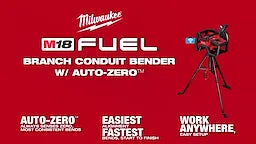 Milwaukee 5150-20 M18 FUEL™ Branch Conduit Bender w/ AUTO-ZERO™