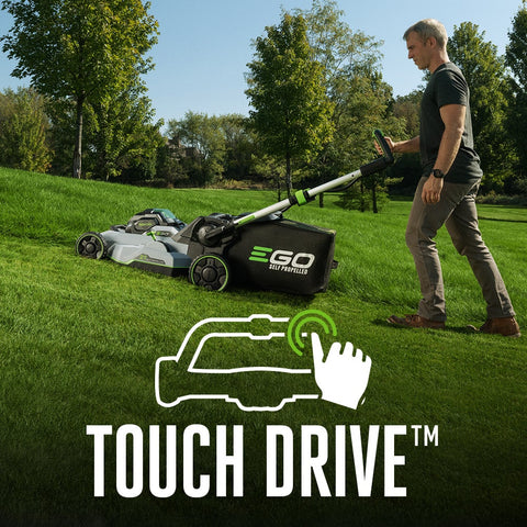 EGO LM2134SP-2 800 SERIES Mower 21" Select Cut™ System with Touch Drive™ Self-Propelled, Two 6.0Ah Batteries and 550W Rapid Charger