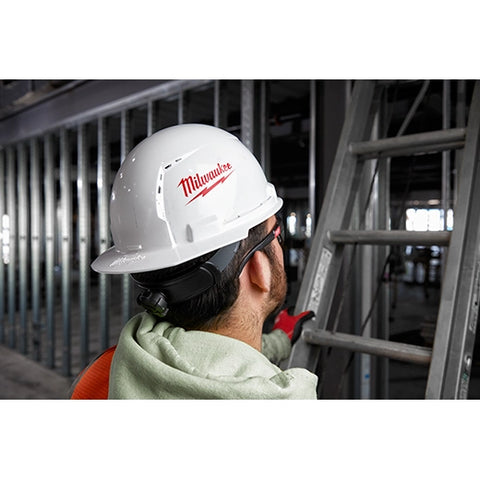 Milwaukee 48-73-1202 BOLT Front Brim Vented Hard Hat - Yellow
