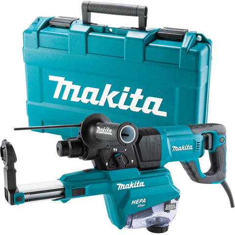 Makita HR2663 1" SDS-PLUS AVT® Rotary Hammer, w/ HEPA Dust Extractor, 3-mode, var. spd., case (D-handle)