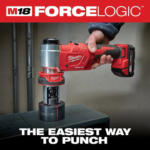 Milwaukee 2677-04 M18™ FORCE LOGIC™ 6T Knockout Tool 1/2" - 4"