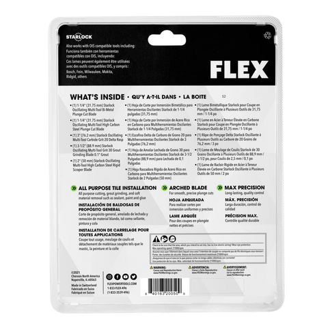 FLEX FAM40002-5 5pc Tiling Project Kit