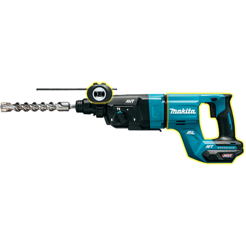 Makita GRH07Z 40V max XGT® 1-1/8" SDS-PLUS AVT® Rotary Hammer (D-Handle), AWS® Capable (Tool Only)