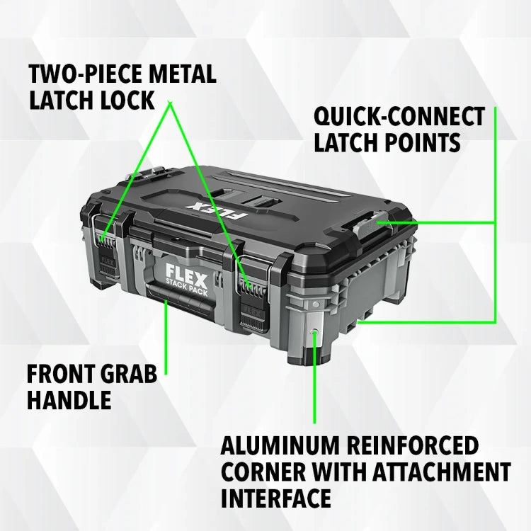 FLEX FS1103 StackPack Suitcase Tool Box – Way Source