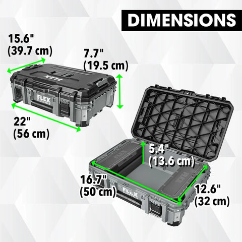 FLEX FS1103 StackPack Suitcase Tool Box