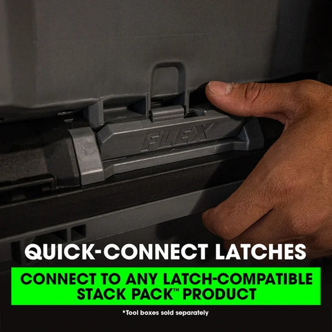 FLEX FS1108 StackPack Rolling 1-drawer Tool Box