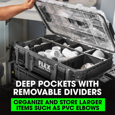 FLEX FS1303 StackPack Deep Organizer Box