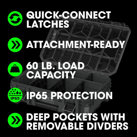 FLEX FS1303 StackPack Deep Organizer Box