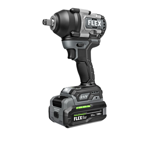 FLEX FX1451-1F 1/2" Mid Torque Impact Wrench Stacked-Lithium Kit (1x3.5Ah Stacked Battery+160W Charger)