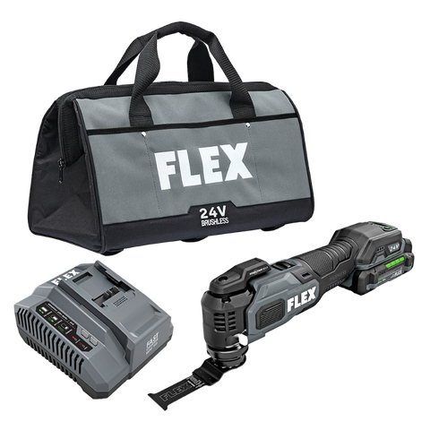 FLEX FX4111-1A 24V Oscillating Multi-Tool Kit