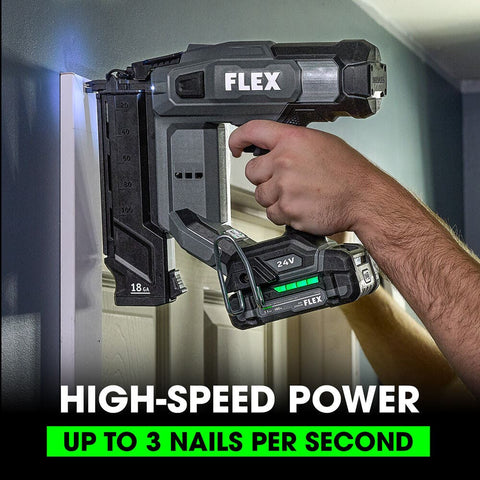 FLEX FX4331-1A 18Ga Brad Nailer Kit (1x2.5Ah Battery+160W Charger)