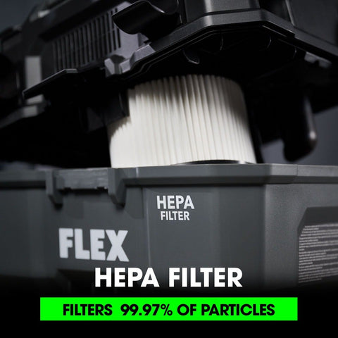 FLEX FX5231-Z 2.5 Gallon Wet-Dry Vacuum -Bare Tool