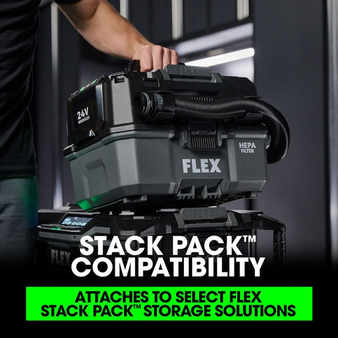 FLEX FX5231-Z 2.5 Gallon Wet-Dry Vacuum -Bare Tool