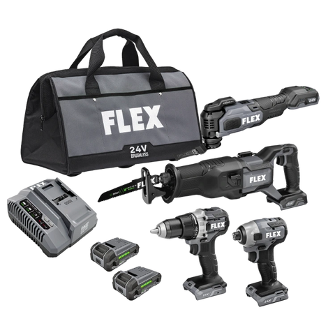 FLEX FXM404-2A 4 Tool Combo Kit