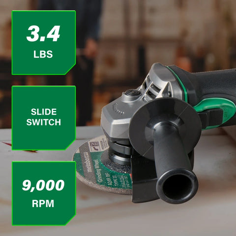 Metabo HPT G18DSL2Q4M 18V 4.5" Disc Brushed Grinder (Tool Only)