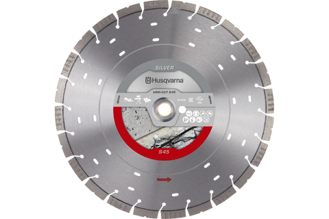 Husqvarna 534973120 VARI-CUT S45 Segmented Diamond Blade