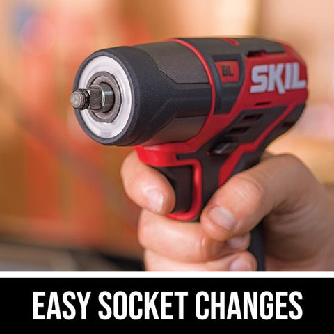 SKIL IW5744-10 12V Brushless 3/8 IN. Impact Wrench Kit