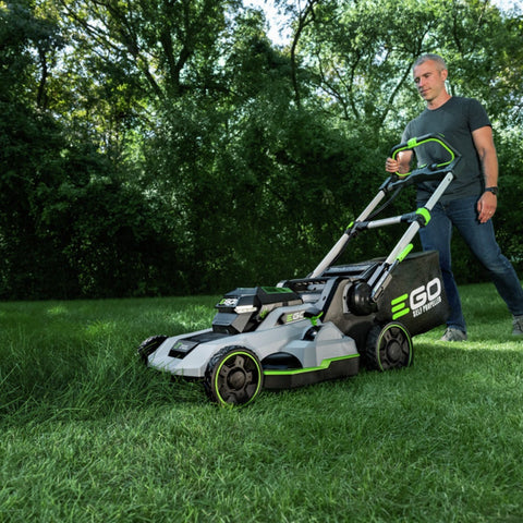 EGO LM2125SP 600 SERIES Mower 21” Self-Propelled with Touch Drive™, 7.5Ah Battery and 550W Rapid Charger