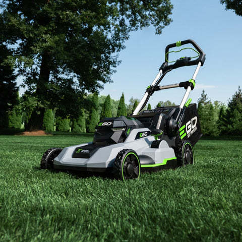 EGO LM2123SP-2 800 SERIES Mower + 21” Touch Drive™ Self-Propelled with 4.0Ah and 6.0Ah Batteries, 550W Rapid Charger