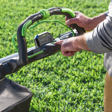 EGO LM3004SP-2 1300 SERIES 30" Super Composite Deck Self-Propelled Lawn Mower with Dual Motors, Includes (2) 6.0Ah Batteries and Dual-Port (2) 280W Charger
